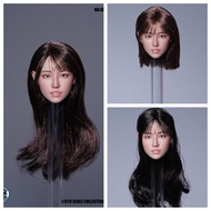 Recommended SDH049 1/6 Doll Model Hebei Colorful Flowers Asia Japanese Beauty Sailor Moon Head Carvi