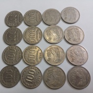 uang 100 rupiah koin rumah gadang ( koin tebal)