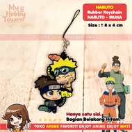GANTUNGAN Hanger hp (Phone Strap) Naruto Uzumaki & Iruka Umino Anime Naruto