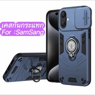Mobile Phone Case For Samsung A07 A06 4G A06 5G Camera Opening And Closing Ring Protection Stand TPU
