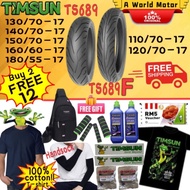 TIMSUN Tyre TS689 TS689F🎁 110/70-17 120/70-17 130/70-17 140/70-17 150/70-17 160/60-17 180/55-17 XJ6 R6 R1
