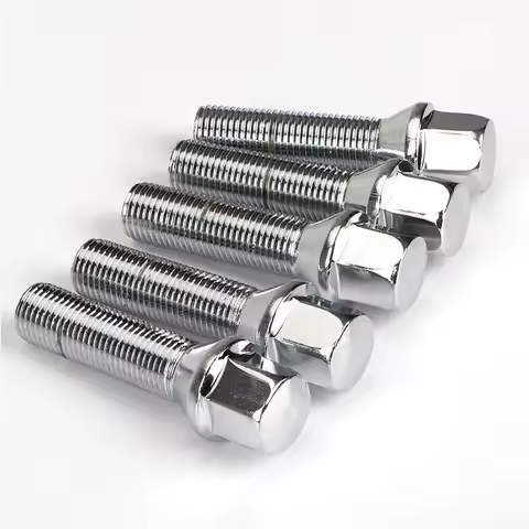 16/20 Pieces Nuts Suit for BMW X1 X3 X5 X6 X7 3 Series 28/35/40/45/50/55/60 mm Steel Wheel Bolts M14