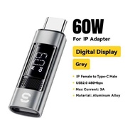 OTG Apple Digital Adapter Fast Charging 3A 480Mbps, Konverter Apple Lighting ke USB Transfer Data - 
