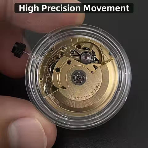 Genuine H.K PT5000 Automatic Mechanical Movement Gold/Silver Version Top Clone 2824-2 High Accuracy 