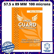 Angel Guard Premium Card Sleeves - 57.5 x 89 mm - 100 Microns Collection Card Sleeve Protector