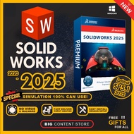 Solidworks Premium 2025 SP5 - 2020 Full Collection + Fix Server & Install Problem