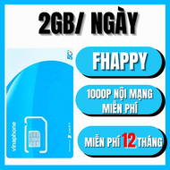 Sim 4G 5G Vinaphone Miễn Phí Trọn Gói 1 Năm Không Nạp Tiền Tặng 1 Tỷ GB Truy cập Y0utubi TópTóp Gọi