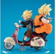 《七龍珠Z》Desktop Real McCoy EX 超級賽亞人孫悟空 ＆ 超級賽亞人孫悟飯 ＆ 機車　DRAGON BALL Figuarts  ［新品］