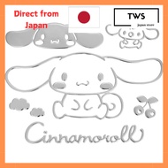 [Direct from Japan]
SEIWA 3D Sticker Cinnamonroll Sticker Emblem Silver, 1 piece included, Dress Up 