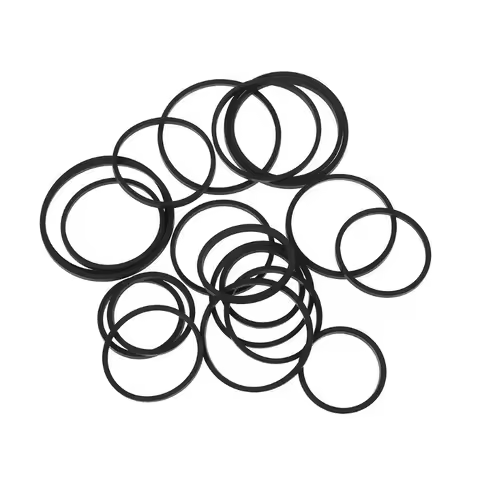 20Pcs Universal 1.5mm Cassette Tape Replacement Rubber DVD Cassette Tape Recorder Turntable Strap Be