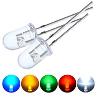 LED 5mm Pack Of 100 Of 10 2 Legs Grade A Red Blue Green Yellow