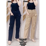 Trousers Cargo Pants with Pockets 6384