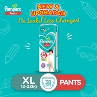 Pampers Diaper Baby Dry Pants XL - 38Pcs