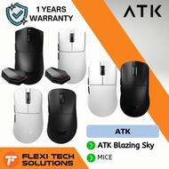 Flexi Tech ATK Blazing Sky X1/F1 Pro/Z1 PRO MAX Wireless Mouse - Black/White