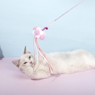 Tassel Wand Cat Teaser Toy - Tassel Wand Cat Interactive Toy - Tassel Wand Toy For Cat Playing