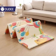 DUDEE ท็อปเปอร์ที่นอนเด็กพับได้ พร้อมลวดลายน่ารักมาก คละลาย 90*200cm One