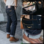 Khendenim16oz 16oz Denim Skirt Tiger Style Straight Shape