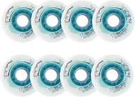 Skate Wheels Replacement, Inline Skate Wheels Replacement, Light Up 8 Pack 93A Inline Skate LED Ligh