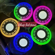 6w LED ceiling light (3+3) 3 light modes - thin LED ceiling light