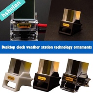 HSHELANXB Smart Weather Station,  Hologram Cube Display Lectronic Album Smart Clock, Multifunctional
