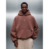 Essentials Oversized Hoodie With Curved Centre Pocket Casual Streetwear Pullover Winter Comfort Loun