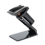 HS25L Wireless 2D 2.4g Handhand Barcode Scanner price checker with Stand QR Code Scanner for Superma