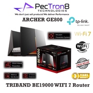 TP-Link Archer GE800 BE19000 Tri-Band Wi-Fi 7 Gaming Router