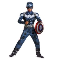 Children Captain America cosplay Anime Costume Avengers Costume Hero Muscle Costume
