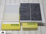 กรองแอร์ ตัวใน / ตัวนอก Benz   W292 / C292 ( 2015 - 2019 ) / Cabin air filter Mann CU25002 / CUK26028-2