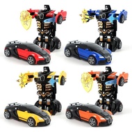 Children Impact Deformation Robot Boy Educational Toys Collision Deformation Toy Car 3 Years Old 6 Y