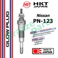 HKT 100% Made In Japan Heater Glow Plug PN-123 / 11065-34W00 Nissan Datsun 720 Atlas Condor Caravan 
