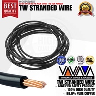 WIREMAX TW WIRE / THW THERMOPLASTIC WATER RESISTANT WIRE PURE COPPER 99.9% 14/7 2.0mm 12/7 3.5mm 10/