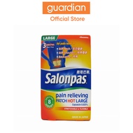 Salonpas Pain Relief Patch Hot, 5s