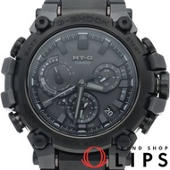 卡西歐G-SHOCK MT-G 太陽能電波手錶G-SHOCK MTG-B3000B-1AJF，附包裝盒、保固卡，碳纖維/不銹鋼/橡膠錶帶，男士手錶，黑色，成色極佳 [全新]