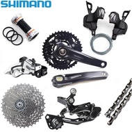 Shimano Deore M6000 3×10 Speed MTB Bike Groupset SL-M6000 Shifter RD-M6000-SGS Rear Derailleur HG50-10 Cassette CN-HG54 Chain FD-M610 Front Deraiileur FC-MT500-3 Crankset SM-BB52