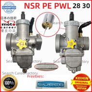 Keihin PWK28 PE 28/30mm NSR150 SP PE kup kr150 ninja with Engine Intake Adapter Carburetor HONDA TMX