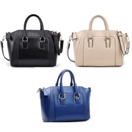 CROCODILE PU LEATHER SLING HANDBAG