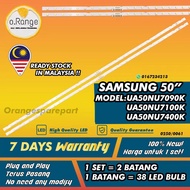 UA50NU7090K / UA50NU7100K / UA50NU7400K SAMSUNG 50" LED TV BACKLIGHT SAMSUNG 50 INCH UA50NU7090 UA50