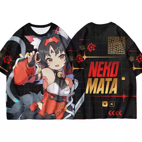 Popular ARPG Game Zenless Zone Zero T-shirts 3D Print Men/Women Anime T shirt Fashion Harajuku Men T