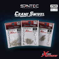SANTEC - CRANE SWIVEL NICKEL 7921 FISHING SWIVEL ACCESSORIES