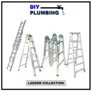 Tangga 12 Steps Ladders Multipurpose Ladder Aluminium Ladder Tangga Aluminium Tangga Lipat Step Ladd