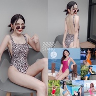 A13011ชุดว่ายน้ำวันพีช สายยางยืด เว้าหลังโชว์หลัง โชว์สะโพก เว้าสูง ผ้าว่ายน้ำ มีฟองน้ำ ซับในทั้งตัว