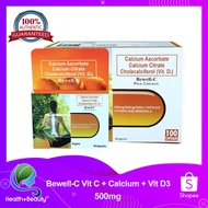 Bewell-C 3 in 1 Vitamin C Plus Calcium and D3 500mg