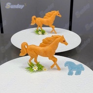 Whole Store Horse Silicone Mold Salt Carved Fondant Chocolate DIY Household Chef Dedicated