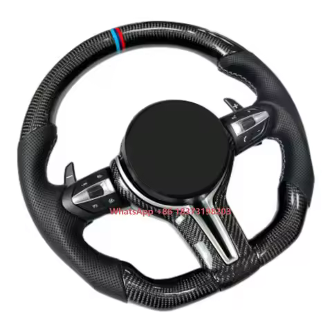 For BMW E70 X5 E71 X6 E90 E91 E92 E93 E89 Z4 E81 E82 E87 E88 Leather LED Carbon Fiber M Sport Upgrad