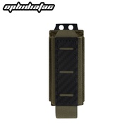 OphidianTac Magazine Pouch for 9mm Bullet Single Double Triple Magazine Nylon Carbon Fiber MOLLE Sys