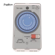 [Zxpjkyu] Daily   Switch Chronometry  Mechanical Analogue  with Cover AC 100V-240V