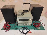 （主機故障）YAMAHA 山葉 CRX-E150 Piano Craft 系列 高級 CD AM-FM 微型音響 床頭音響 主機 + Yamaha NX-E150 揚聲器 喇叭 speaker 2音路