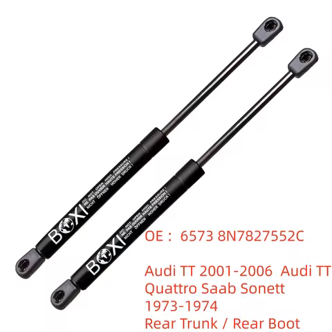 2PCS Trunk Lift Supports Struts 6573 8N7827552B 8N7827552C for Audi TT 2001 - 2006 Saab Sonett 1973 