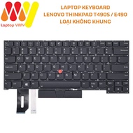 Lenovo Thinkpad Edge T490S E490, T14S Gen 1 2 Frameless Laptop Keyboard
